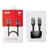 HDMI kabelis Unitek C138W 2 m — HDMI 2.1, 48 Gbit/s, 4K/120Hz, HDR10 & Dolby Vision, ARC, auksu dengtos jungtys