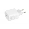 Vidinis USB Type-C greitasis įkroviklis IBOX C-37, 20W, USB-C PD 3.0, 3 A išėjimas, Baltas
