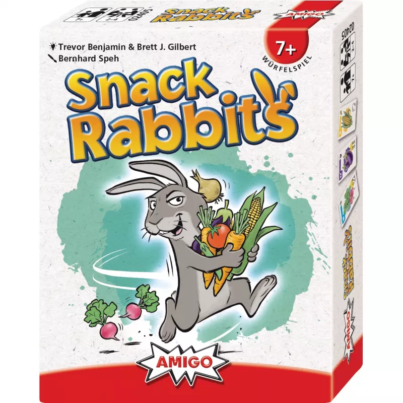 Snack Rabbits – Kauliukų žaidimas