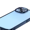 Apsauginis dėklas ir grūdintas stiklas Baseus iPhone 14 Plus – blizgantis permatomas mėlynas