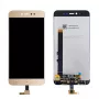 LCD ekranas Xiaomi Redmi Note 5A Prime (auksinis) atnaujintas
