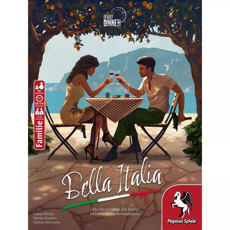 Deadly Dinner – Bella Italia, stalo žaidimas