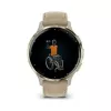Garmin Venu 3S 41 mm, prancūziškai pilka / švelnus auksas