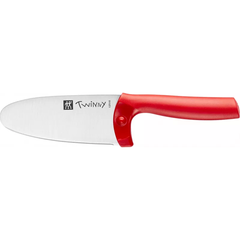 ZWILLING Twinny šefo peilis 36550-101-0 10 cm raudonas – maisto gaminimo pamokos vaikams