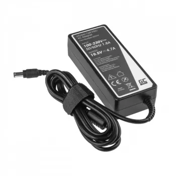 Maitinimo adapteris Green Cell AD31P 90W Vidinis AC-DC 19,5V 4,7A, skirtas Sony nešiojamiesiems kompiuteriams, juodas