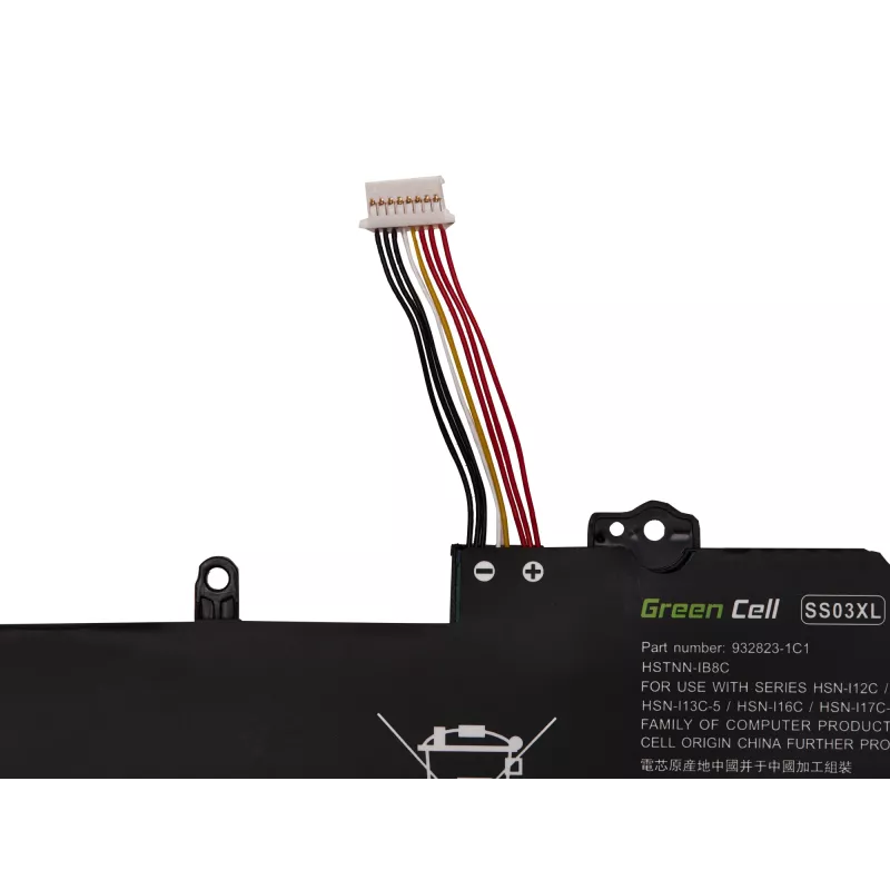 Nešiojamojo kompiuterio baterija Green Cell SS03XL, skirta HP EliteBook 735 830 840 G5/G6, 11,4 V, 4100 mAh