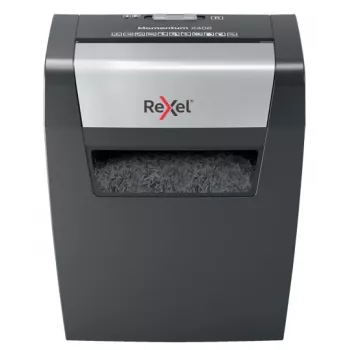 Rexel Momentum X406 kryžminio pjovimo popieriaus smulkintuvas P4, 4 x 28 mm, 15 l, 125 lapų, 70 dB, mygtukai