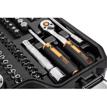 NEO tools 10-058 veržliarakčių ir antgalių rinkinys