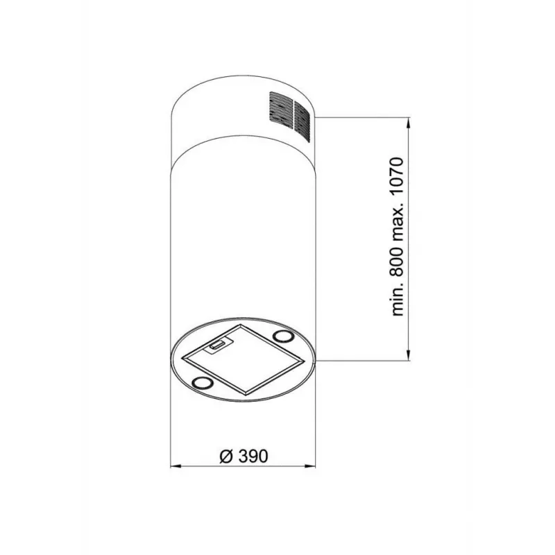 Gartraukis MAAN Elba 2 39, blizgus auksas, Ø390 mm
