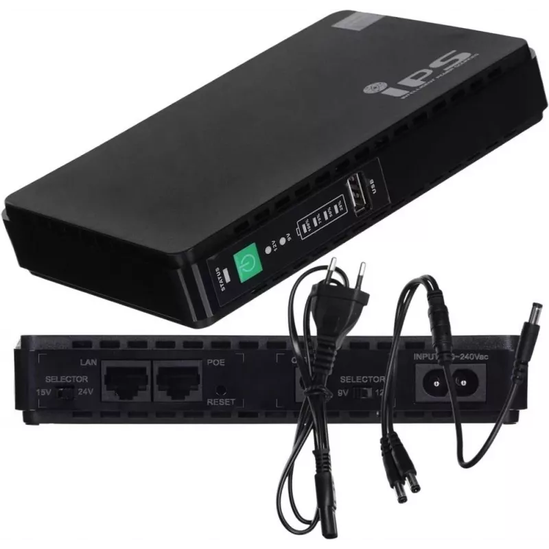 IPS ROUTERUPS-15-POE nepertraukiamo maitinimo šaltinis (UPS) 15 W