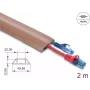Kabelių kanalas DELOCK 20764 Rudas PVC 1 vnt