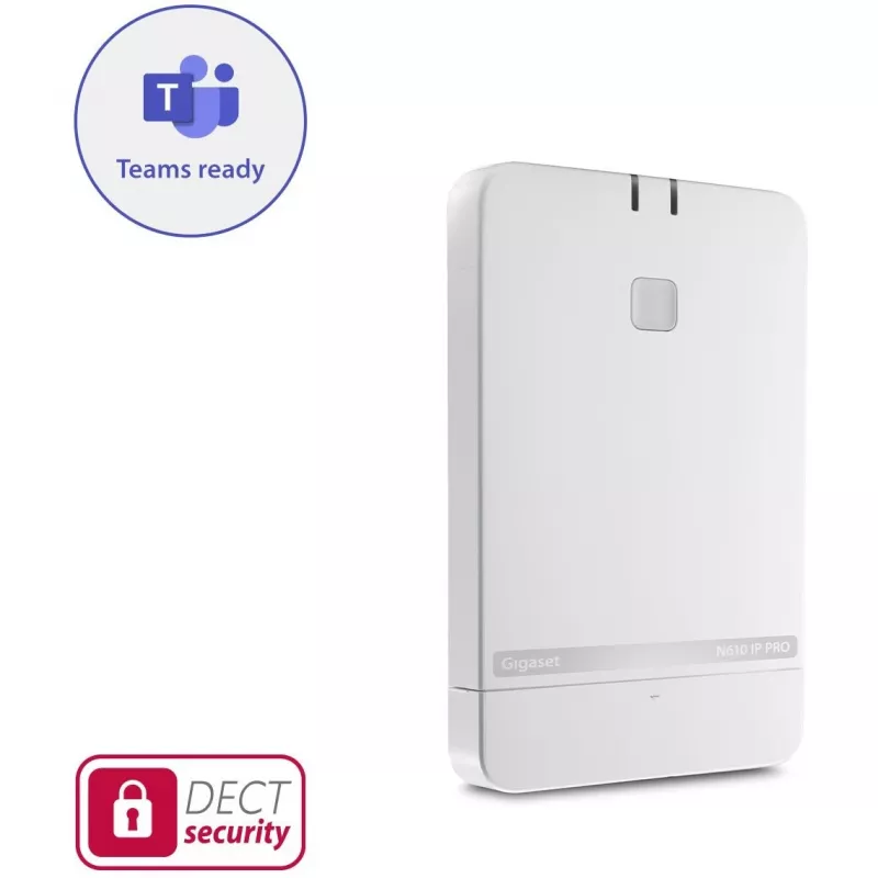 Gigaset N610 IP DECT bazinė stotis ir S700H Pro ragelis (S30852-H2735-R102)