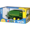 Žaislinis transporto priemonės ir trasos rinkinys BRUDER 02017, plastikinis, nuo 3 metų, spalvos juoda/žalia/geltona