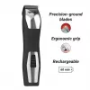 Trimeris Wahl GroomsMan Pro juodas nerūdijantis plienas 0.7 mm 3 cm