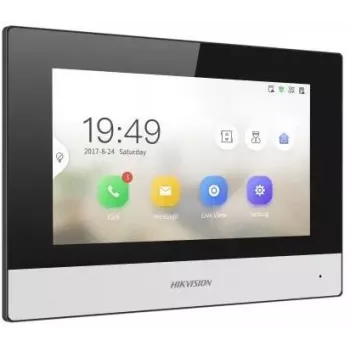 Videodurų skambutis Hikvision DS-KH6320Y-WTE2 7 colių TFT ekranas