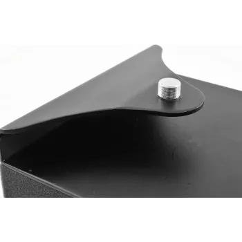 Mikrofono stovas Omnitronic ANV-1 juodas reguliuojamo aukščio