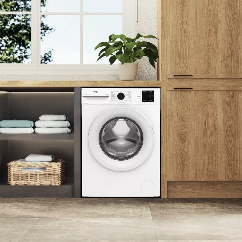 Skalbimo mašina BEKO BM1WFU38225WW b100 8kg 1200 aps./min. AquaWave balta