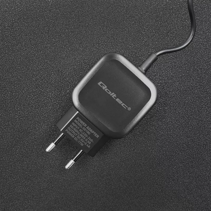 Qoltec 50190 Įkroviklis mobiliesiems įrenginiams, telefonams, planšetėms, 3.4A