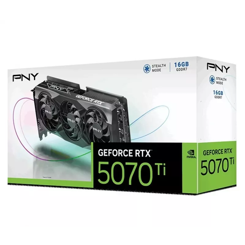 Vaizdo plokštė PNY GeForce RTX 5070 Ti 16 GB GDDR7
