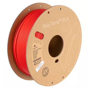 Polmask PLA 3D spausdinimo gijos 1,75 mm Lava Red 1 kg