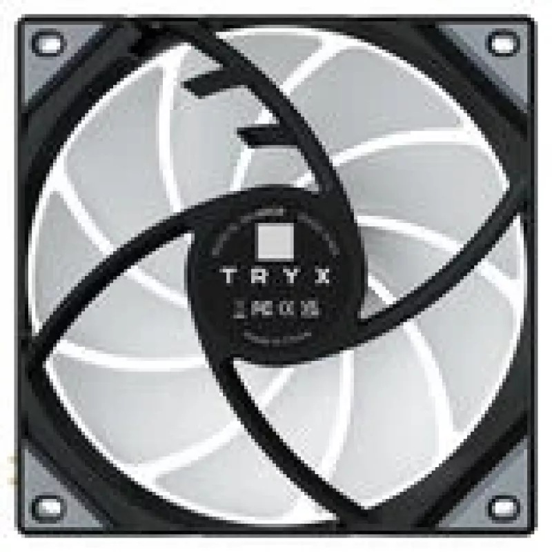 120 mm korpuso ventiliatorius TRYX ROTA SL ARGB — 120 mm, juodas, modelis F-R120A-AM1M-G0K