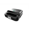Cecotec sumuštinių keptuvė Rock’nToast 4in1 | 1000 W | 4 plokštės | Juoda