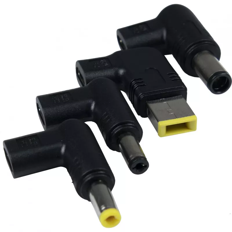 Įkroviklis Inter-Tech PD-2090 90 W USB PD, 4 keičiami antgaliai, juodas