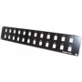 Patch Panel Tecline 908060 24 Keystone jungtims, 1U stelažinis