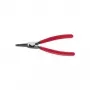 Knipex 46 11 A1 Seegeringzangė išoriniams žiedams 10-25 mm tiesiais antgaliais