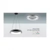 Synergy 21 LED lubinis šviestuvas Donut nw sidabrinis 25w