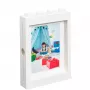 LEGO Bilderrahmen PICTURE FRAME, (B)191 x (H)268 mm, weiß aus ABS-Kunststoff, mit 4 Noppen, stapelbar, passend für - 1 Stück