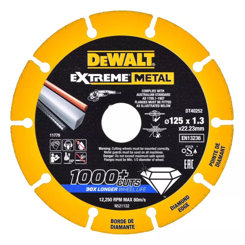 DeWALT kampinis šlifuoklis DCG405P3 18V (DCG405P3-QW)