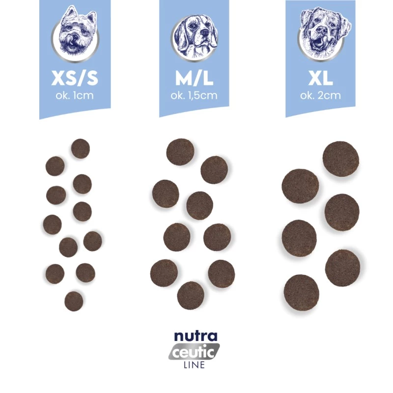 BALTICA Nutraceutic Hypoallergenic Light M Fish with rice - sausi šunų ėdalai su žuvimi ir ryžiais - 12kg