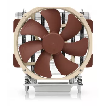 CPU aušintuvas Noctua NH-U14S TR4-SP3 — 140 mm ventiliatorius, lizdas TR4/SP3, 165 mm aukštis, 1.03 kg