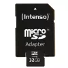 INTENSO atminties kortelė MICRO SDHC 32GB C10 su adapteriu 3413480