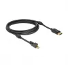 DisplayPort kabelis DeLOCK 83722 Mini DisplayPort 2m Juodas