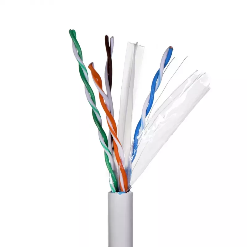 Gembird CAT6 FTP 100m tinklo kabelis pilkas F/UTP