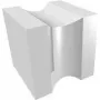 Guminis magnetinis antspaudas Franken HMCS20 — 20×20×20 mm