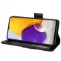 Dėklas Samsung Galaxy A52 5G knygelė (apsauginis), juodas (SGBA52)