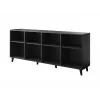 BARI komoda 200x42x82 juodas matinis