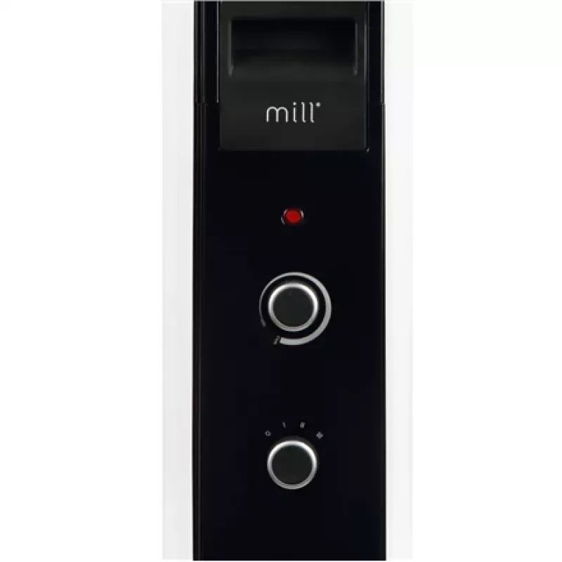 Mill AB-H1000MEC alyvinis radiatorius 1000 W 3 galios lygiai baltas