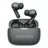 Canyon CNS-TWS10BK Ausinės ir ausų įdėklai True Wireless Stereo (TWS) Į ausį Skambučiai/Muzika/Sportas/Kasdienis naudojimas USB Type-C Bluetooth Juodos (CNS-TWS10BK)