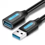 USB A į USB A laidas Vention CBHBF USB 3.2 Gen 1 (3.1 Gen 1) 1 m 5 Gbit/s Juodas