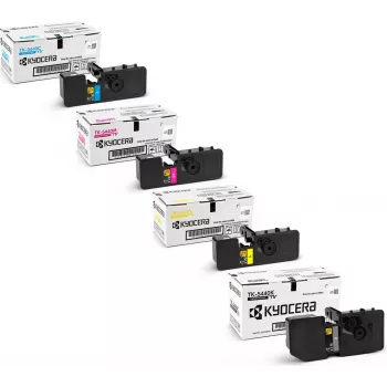 Kyocera TK-5440 Toner Multipack (OPTK5440set), juoda/žydra/rausvai raudona/geltona