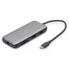 USB-C stotelė Digitus DA-70915 8 prievadų 100W Power Delivery