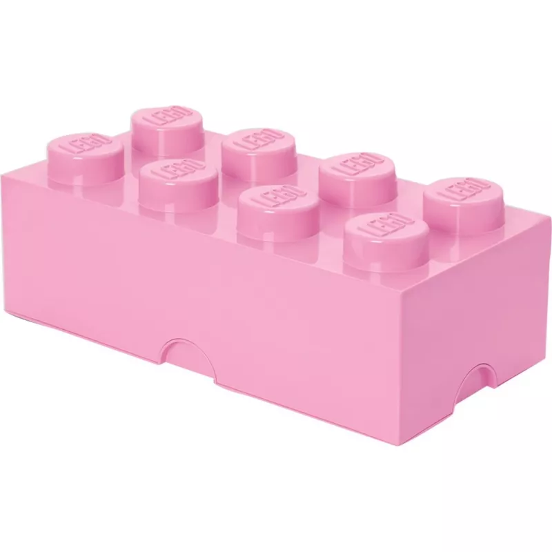 LEGO Storage Brick 8 rožinė, dėžutė daiktams rožinė