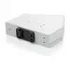 DIN bėgio šviesolaidžių splaisų skirstytuvas DIGITUS DN-96894 — kampuotas, 6 SC SX / LC DX, aliuminis, pilkas