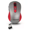 Belaidė optinė pelė ESPERANZA EM131R 2.4 GHz, 1600 DPI, tinkama abiem rankoms, nano USB imtuvas, 6 mygtukai, pilka