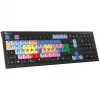 Logickeyboard LKB-MCOM4-A2PC-FR klaviatūra USB AZERTY prancūziška juoda (LKB-MCOM4-A2PC-FR)