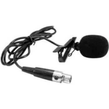 Lavalierinis mikrofonas Omnitronic 13106976 Juodas - -37 dB jautrumas